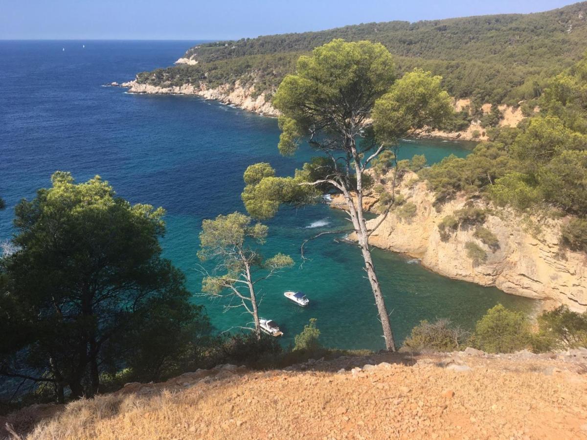 Sanary sur Mer Appartement 30m2 T2 avec terrasse Piscine 10min à pied de la plage Exterior foto